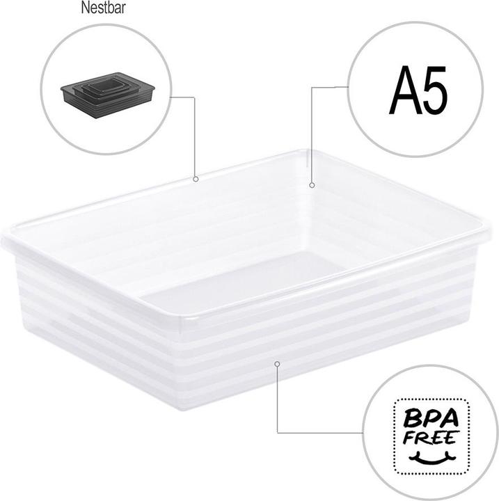 Actual product image Rotho Linus (19.5 x 6 x 25.5 cm, 0 l)