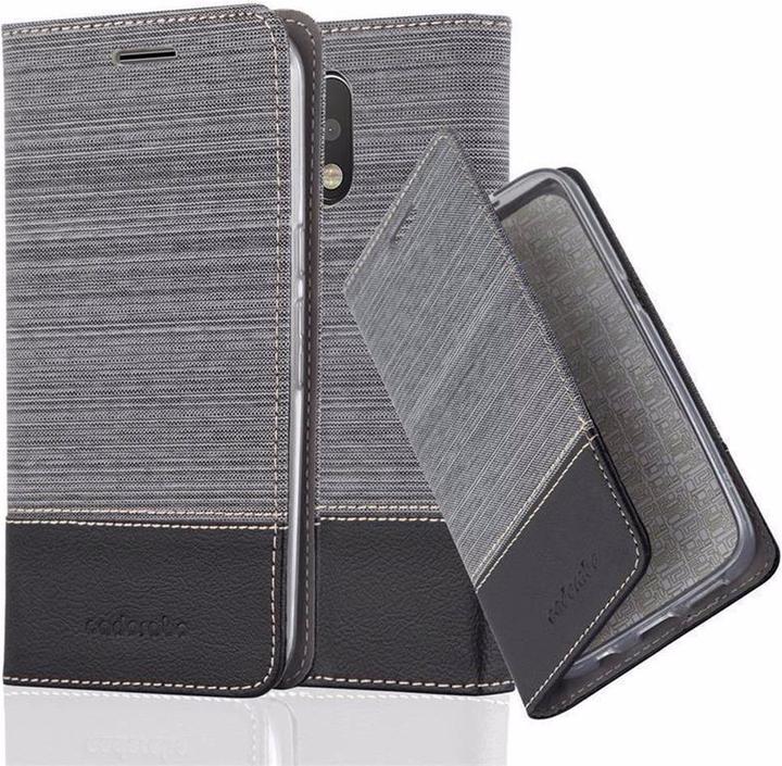 Image du produit Cadorabo Couverture look jeans Book (Motorola Moto G4 Plus)
