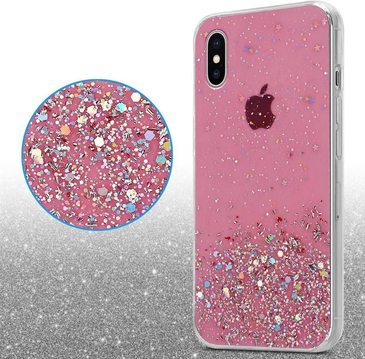 Produktbild Cadorabo TPU Cover funkelnder Glitter (Apple iPhone X)