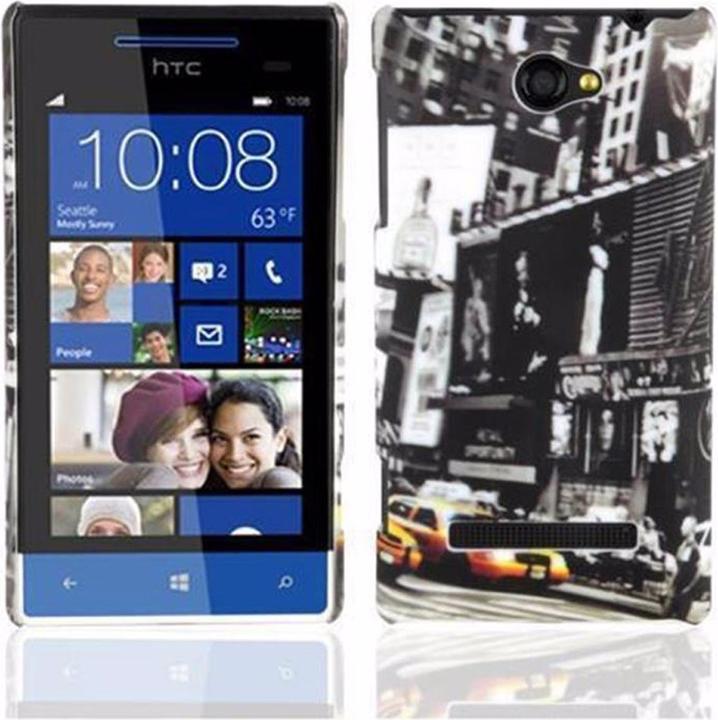 Image du produit Cadorabo Couverture rigide avec impression Cover (HTC 8X)