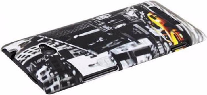 Image du produit Cadorabo Couverture rigide avec impression Cover (HTC 8X)