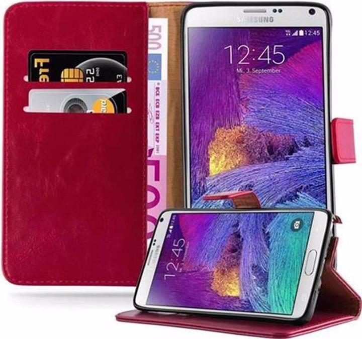 Actual product image Cadorabo Book Luxury Cover (Samsung Galaxy Note 4)
