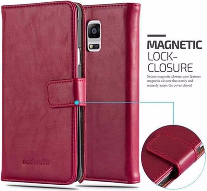 Actual product image Cadorabo Book Luxury Cover (Samsung Galaxy Note 4)