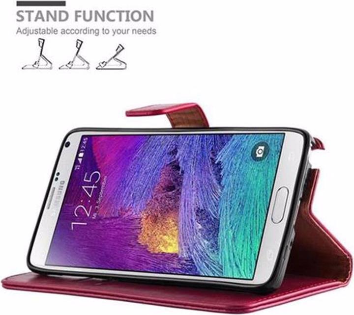Actual product image Cadorabo Book Luxury Cover (Samsung Galaxy Note 4)