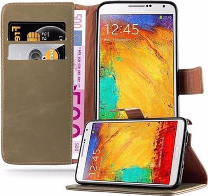 Actual product image Cadorabo Book Luxury Cover (Samsung Galaxy Note 3)