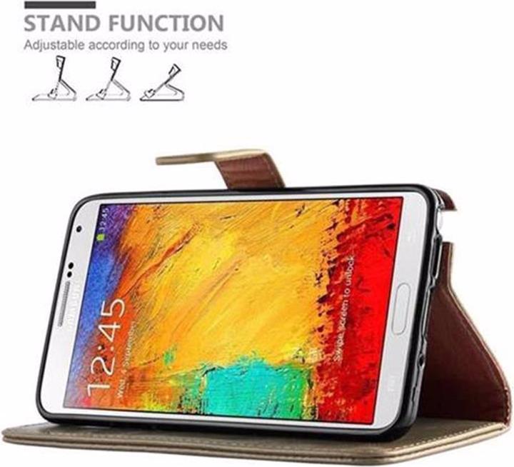 Actual product image Cadorabo Book Luxury Cover (Samsung Galaxy Note 3)