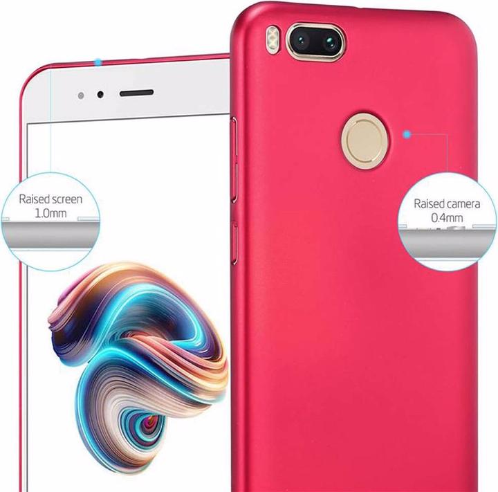 Actual product image Cadorabo Hard Cover Matte Metal Cover (Xiaomi Mi 5X)