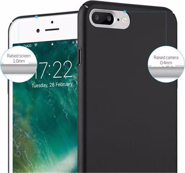 Productafbeelding Cadorabo Harde kaft Matte metalen omslag (Apple iPhone 7 Plus, Apple iPhone 8 Plus, Apple iPhone 7s Plus)