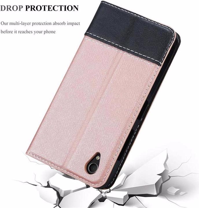 Produktbild Cadorabo Book X-Wallet Cover (Sony Xperia M4 Aqua)