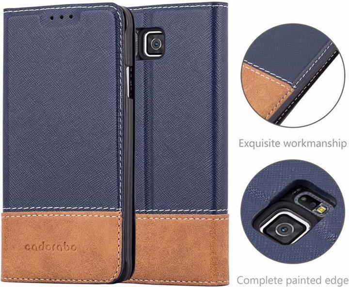 Productafbeelding Cadorabo Boek X Portemonnee Hoesje (Samsung Galaxy Alpha)