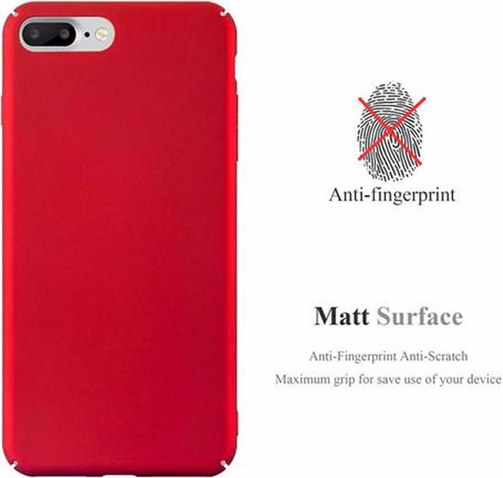 Actual product image Cadorabo Hard Cover Matte Metal Cover (Apple iPhone 7 Plus, Apple iPhone 7s Plus, Apple iPhone 8 Plus)