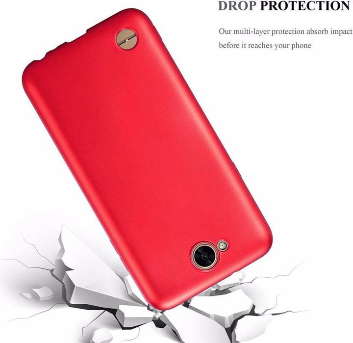 Productafbeelding Cadorabo TPU Matte Metallic hoes (LG X Power 2)