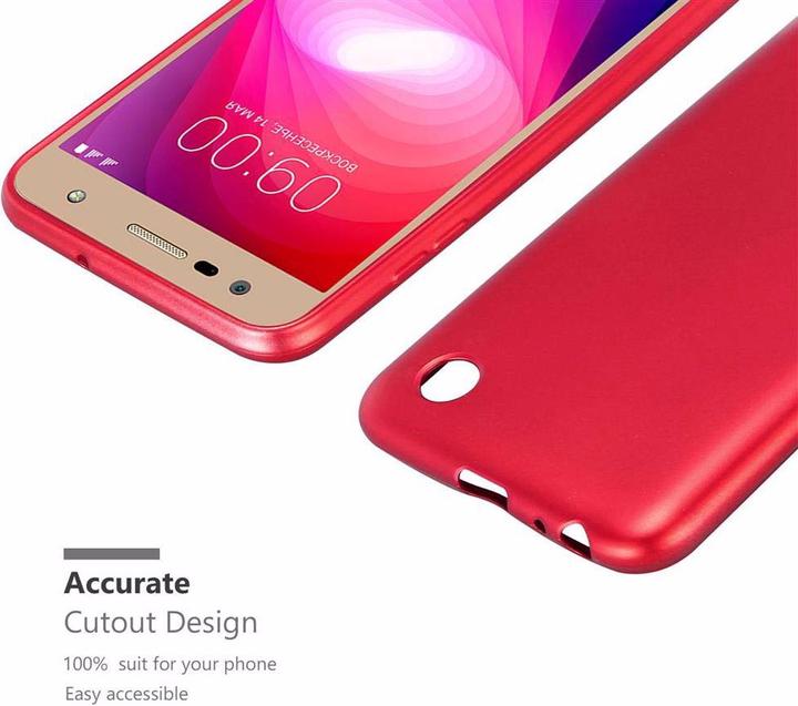 Productafbeelding Cadorabo TPU Matte Metallic hoes (LG X Power 2)