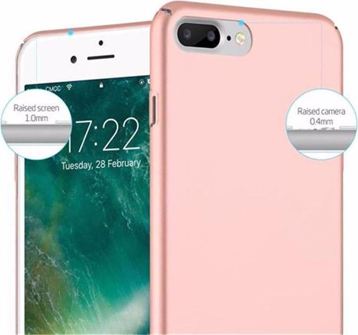 Productafbeelding Cadorabo Harde kaft Matte metalen omslag (Apple iPhone 7 Plus, Apple iPhone 8 Plus, Apple iPhone 7s Plus)