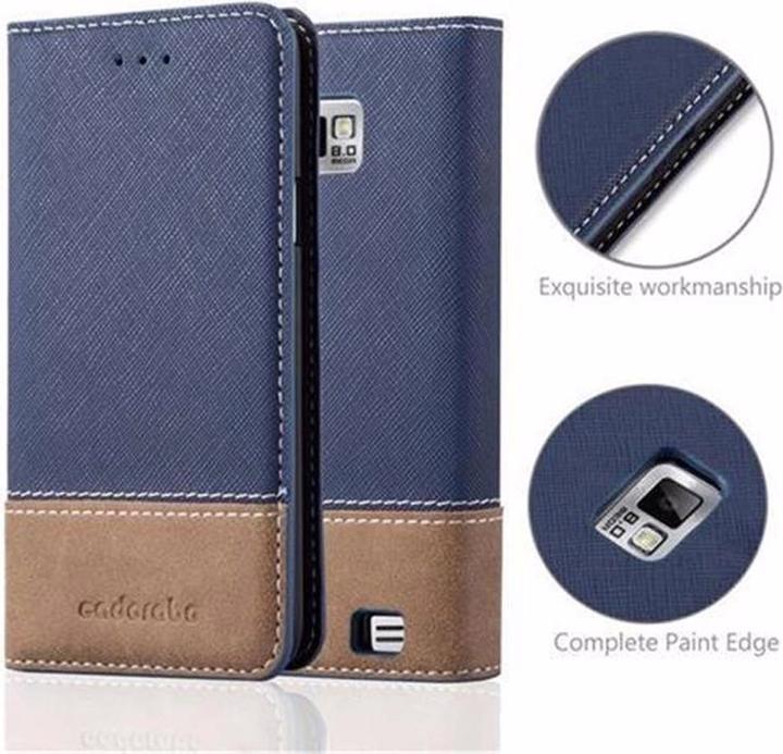 Actual product image Cadorabo Book X Wallet Cover (Samsung Galaxy S2)