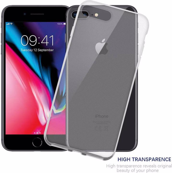 Image du produit Cadorabo TPU Ultra Slim AIR Cover (Apple iPhone 8 Plus, Apple iPhone 7s Plus, Apple iPhone 7 Plus)