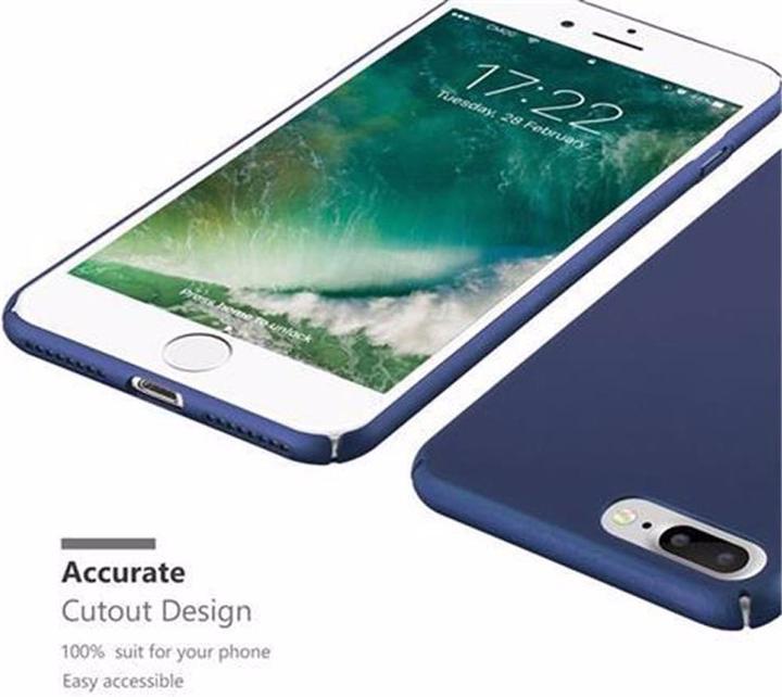 Actual product image Cadorabo Hard Cover Matte Metal Cover (Apple iPhone 7 Plus, Apple iPhone 7s Plus)