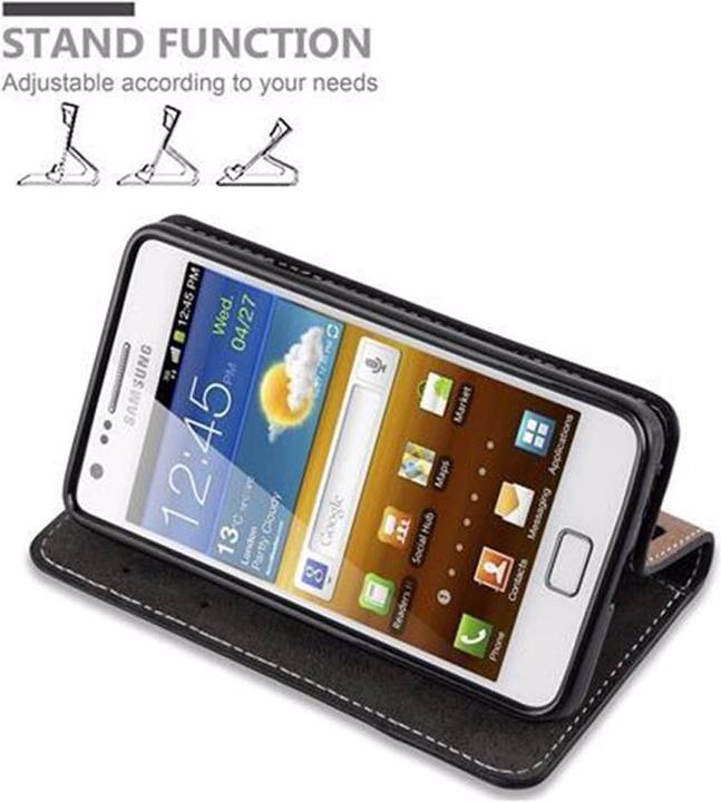 Actual product image Cadorabo Book X Wallet Cover (Samsung Galaxy S2)