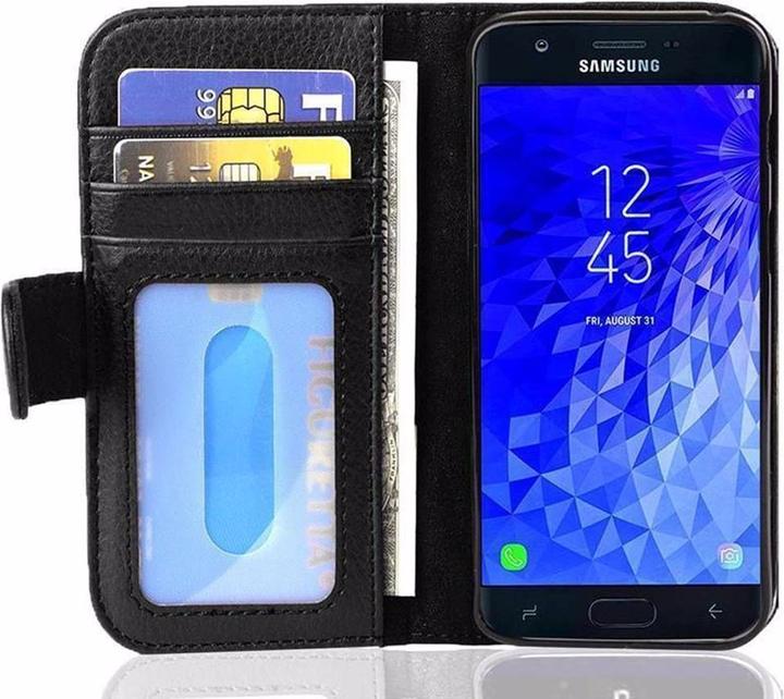 Image du produit Cadorabo Book avec 3 pochettes pour cartes Couverture (Samsung Galaxy J7 2017)