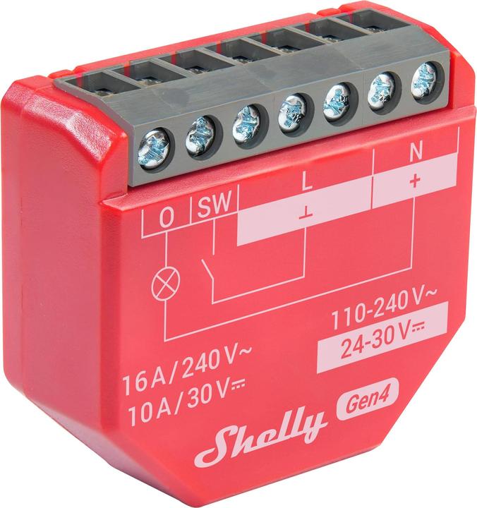 Shelly 1PM Gen4 (Switch actuator)