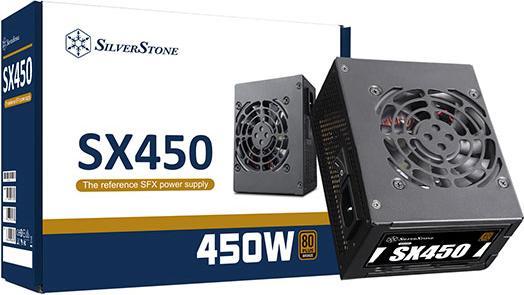 Immagine prodotto Silverstone SST-SX450-B - Alimentazione (interna) - ATX12V 2.4/ SFX12V (450 W)