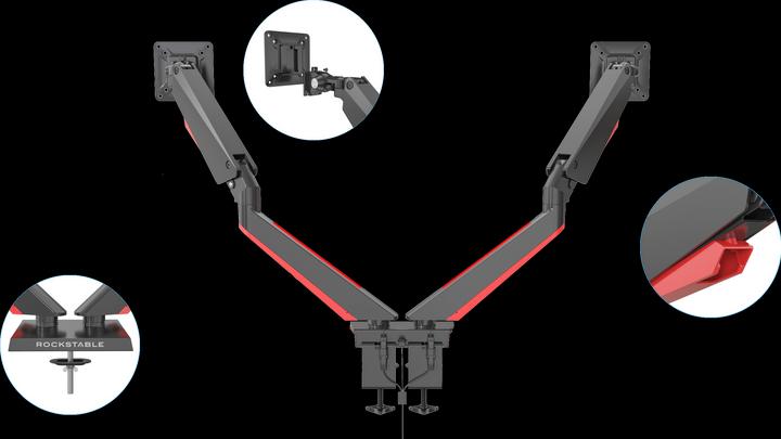 Produktbild Rockstable Prof. Double Light (Tisch, 32")