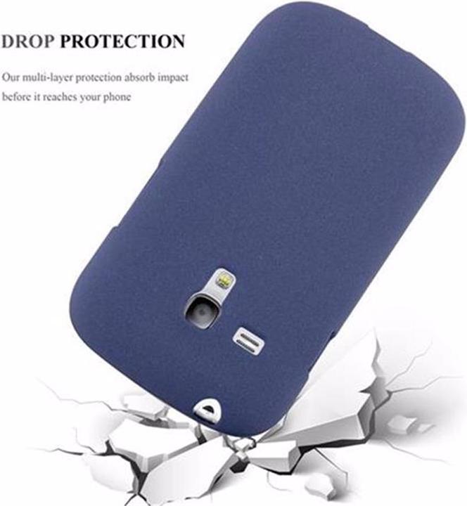 Actual product image Cadorabo TPU Frosted Cover (Samsung Galaxy S3 Mini)