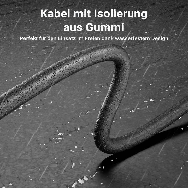 Produktbild Wiltec Verlängerungskabel 2m 7-polig 13-polig Anhängerkabel PVC Elektrokabel