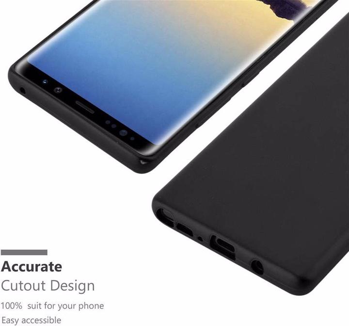 Actual product image Cadorabo TPU Matt Metallic Cover (Samsung Galaxy Note 8)