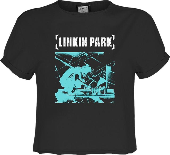 Actual product image Amplified Womens/Ladies Meteora Xray Linkin Park Crop Top (XXL)