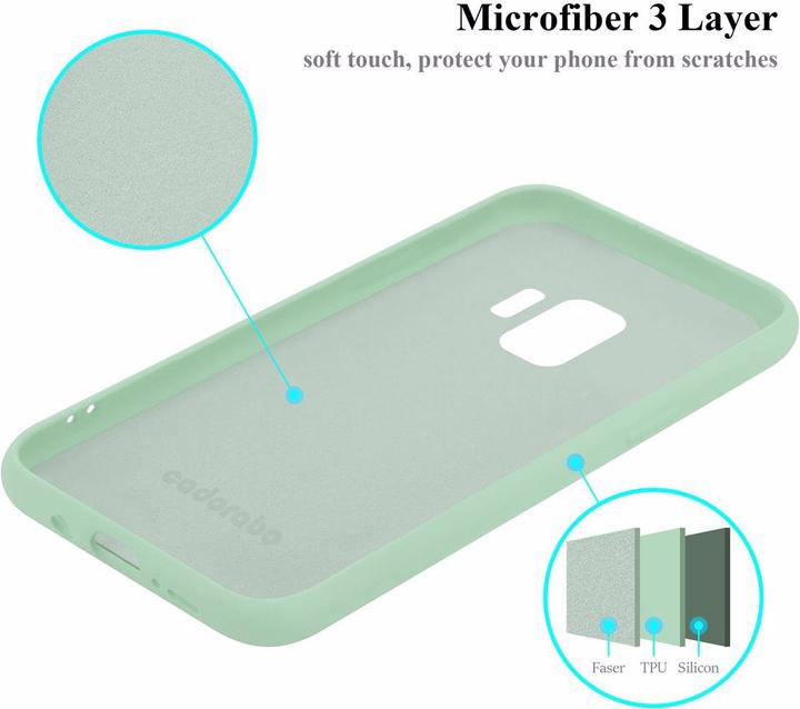 Produktbild Cadorabo TPU Liquid Silicone Case Cover (Samsung Galaxy S9+)