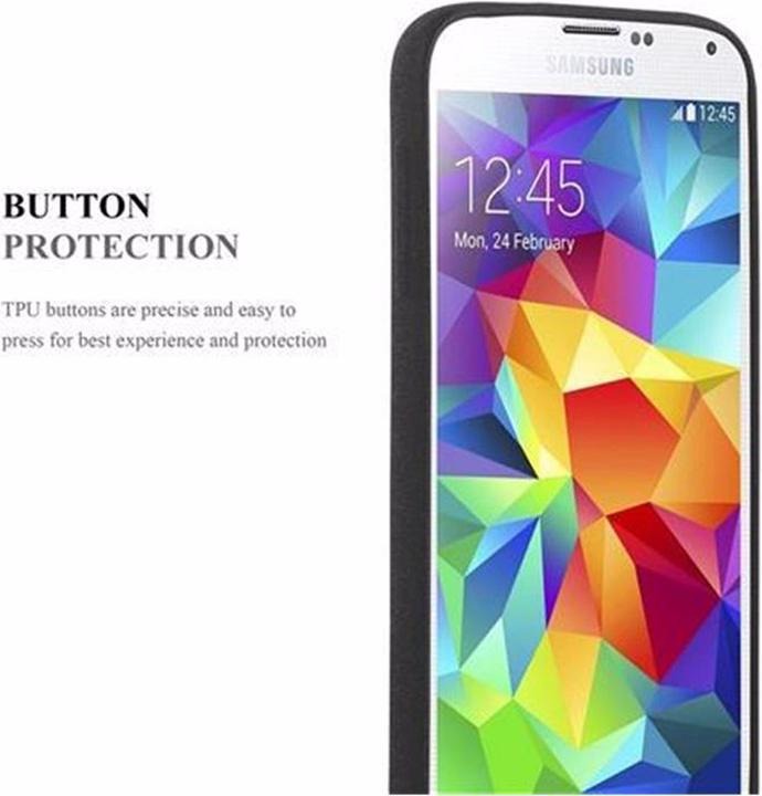 Actual product image Cadorabo TPU Frosted Cover (Samsung Galaxy S5 Neo, Samsung Galaxy S5)