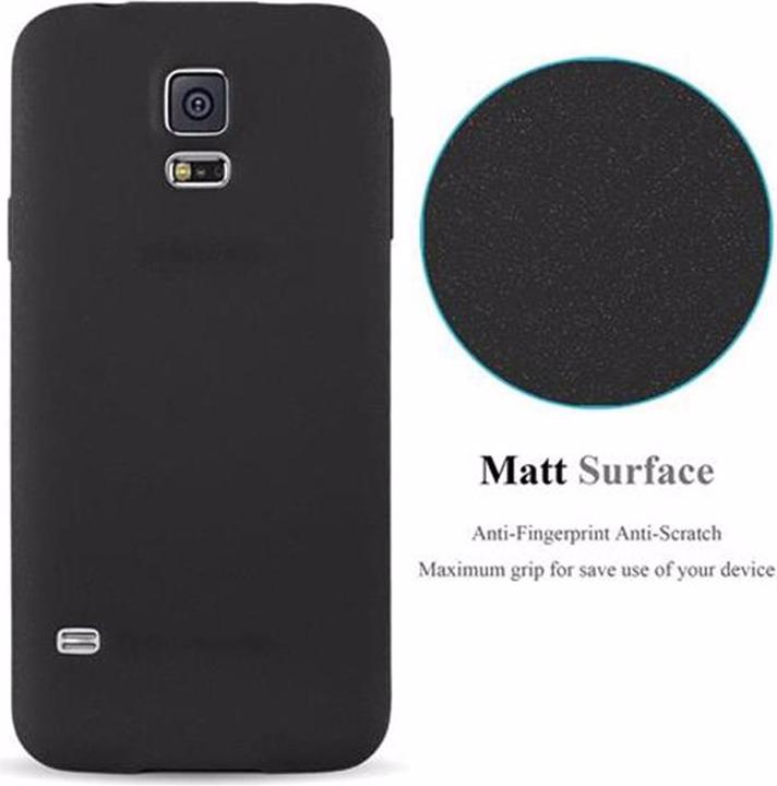 Actual product image Cadorabo TPU Frosted Cover (Samsung Galaxy S5 Neo, Samsung Galaxy S5)