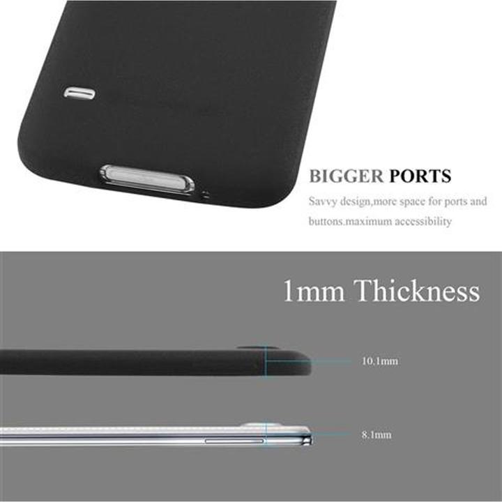 Actual product image Cadorabo TPU Frosted Cover (Samsung Galaxy S5 Neo, Samsung Galaxy S5)