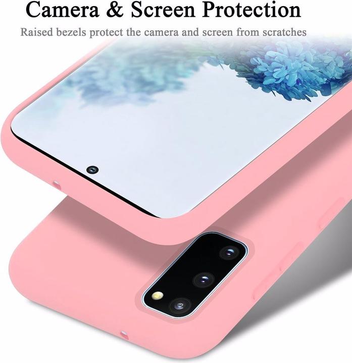 Image du produit Cadorabo TPU Liquid Silicone Case Cover (Samsung Galaxy S20 FE)