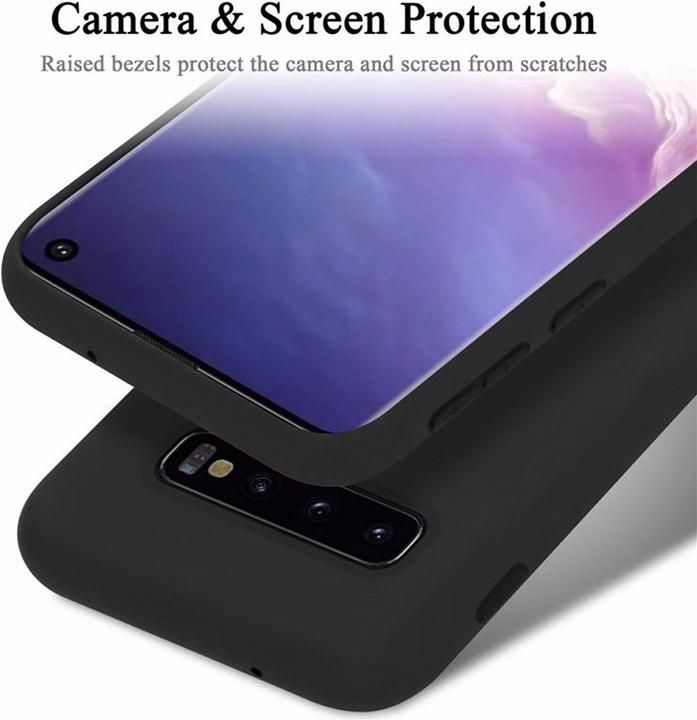 Actual product image Cadorabo TPU Liquid Silicone Case Cover (Samsung Galaxy S10)