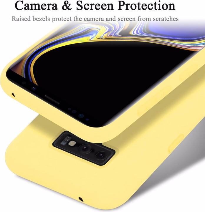 Immagine prodotto Cadorabo Copertura della cassa del silicone liquido TPU (Samsung Galaxy Note 9)