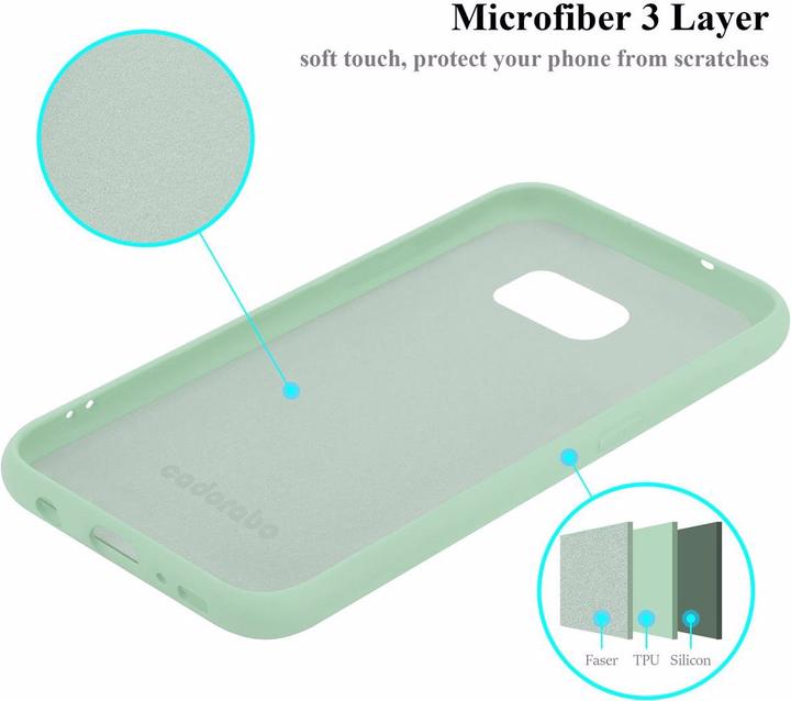 Immagine prodotto Cadorabo Copertura della cassa del silicone liquido TPU (Samsung Galaxy S7 Edge)