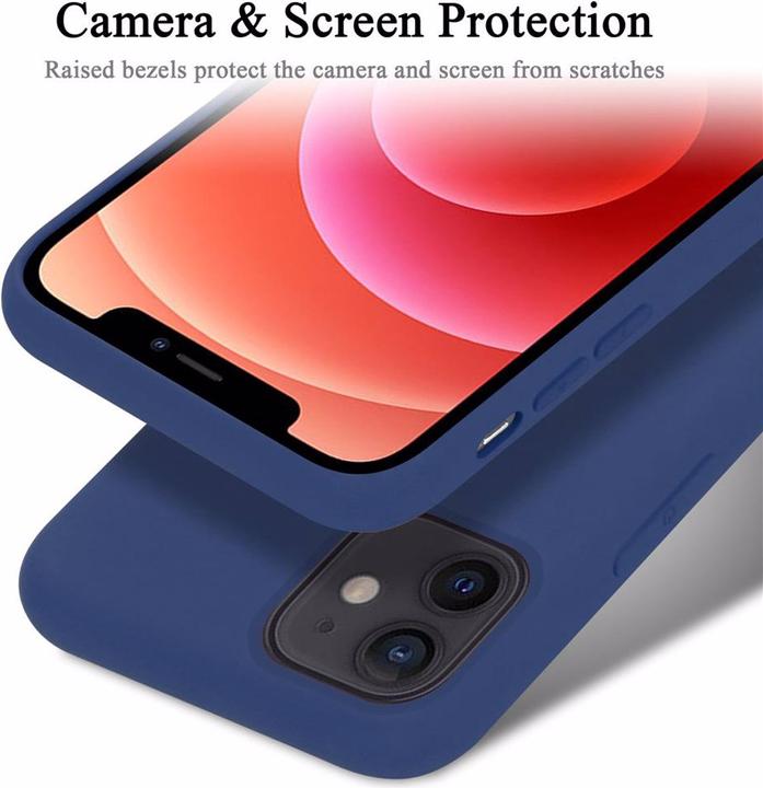 Immagine prodotto Cadorabo Copertura della cassa del silicone liquido TPU (Apple iPhone 12 mini)
