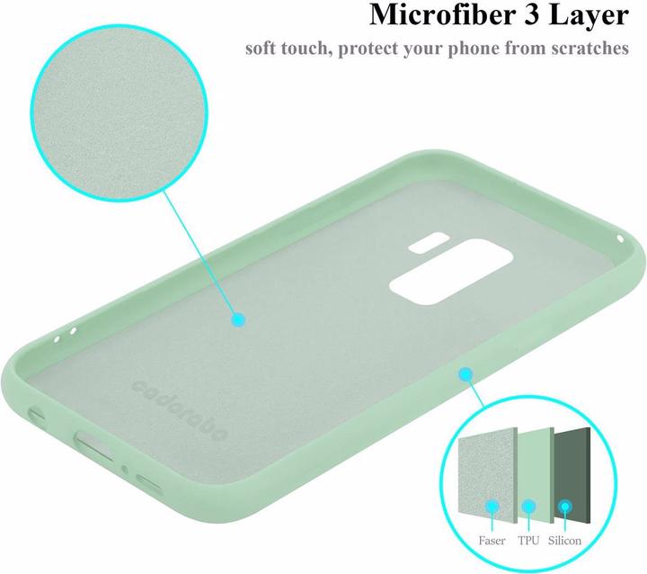 Produktbild Cadorabo TPU Liquid Silicone Case Cover (Samsung Galaxy S9+)