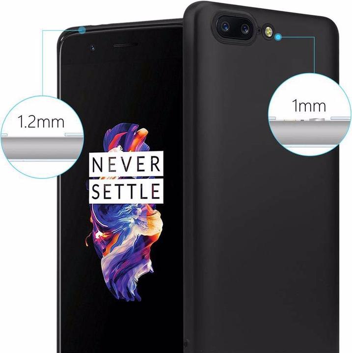Image du produit Cadorabo Couverture métallique mate TPU (OnePlus 5)