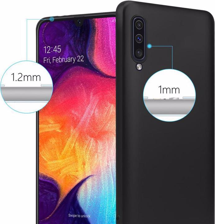 Productafbeelding Cadorabo TPU Matte Metallic hoes (Samsung Galaxy A50)