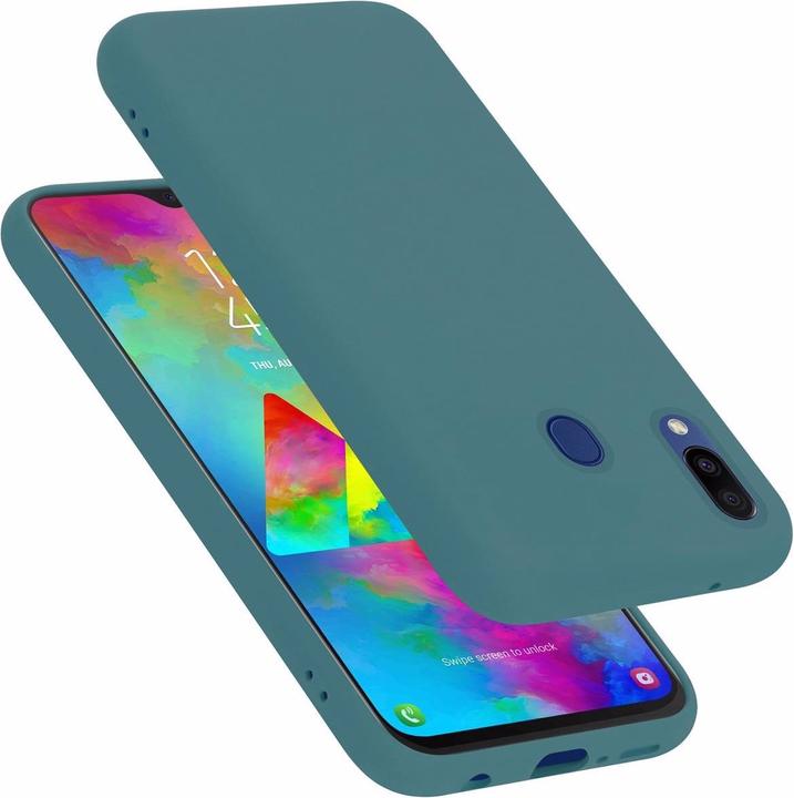 Productafbeelding Cadorabo TPU Liquid Silicone Case Cover (Samsung Galaxy M20)