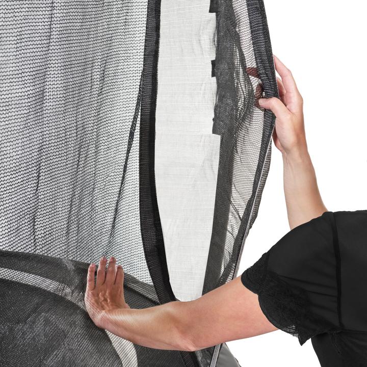 Immagine prodotto Exit Trampolino Allure Premium da terra ø305cm - nero (305 cm)