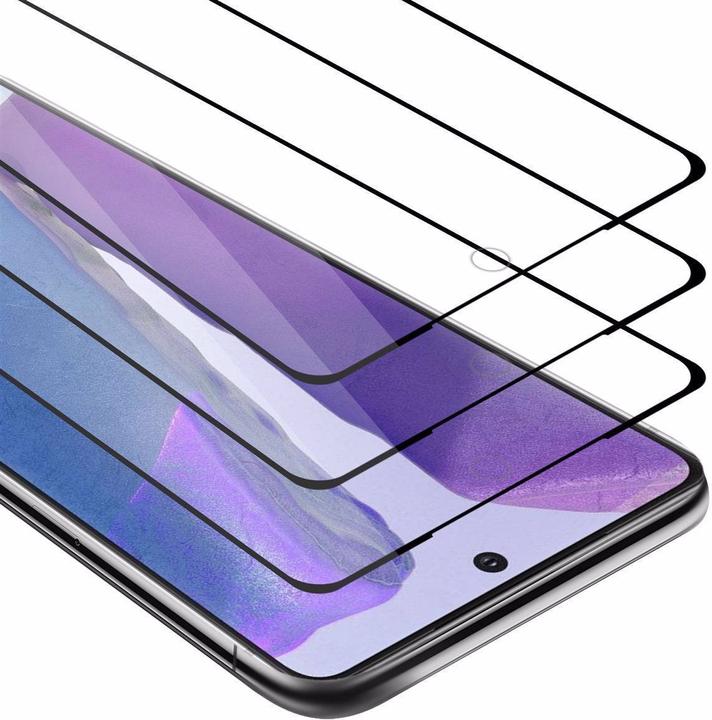 Actual product image Cadorabo Full screen display protection glass (1 Piece, Samsung Galaxy S20+)
