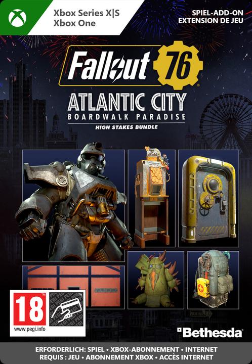 Produktbild Microsoft Xbox Fallout 76 Atlantic City High Stakes Bundle Game Download (Xbox Series S, Xbox One X, Xbox One S, Xbox Series X)