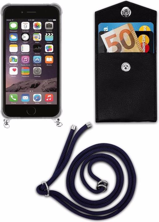 Produktbild Cadorabo TPU Handy Kette SILBER Cover