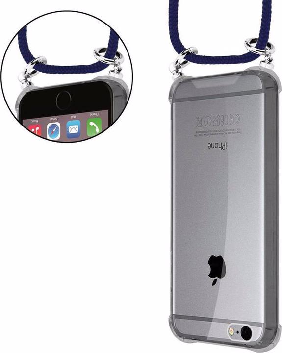Produktbild Cadorabo TPU Handy Kette SILBER Cover