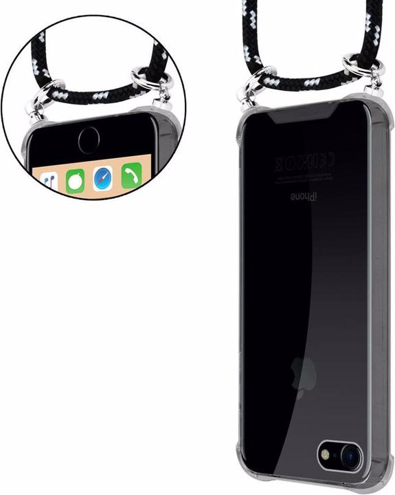 Produktbild Cadorabo TPU Handy Kette SILBER Cover