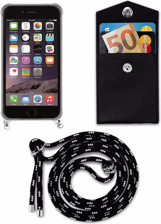 Produktbild Cadorabo TPU Handy Kette SILBER Cover